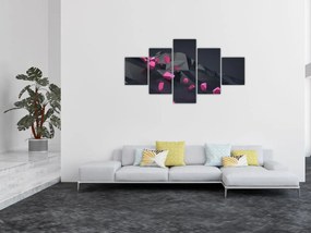 Obraz abstrakcji 3D (125x70 cm)