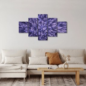 Obraz ośnieżonych drzew (125x70 cm)