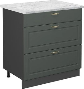 Szafka dolna do kuchni green gold country 80x60x82 fame-line