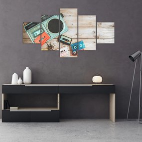 Obraz - Radio retro (125x70 cm)