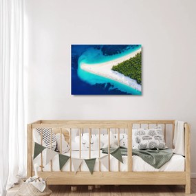 Obraz na szkle - Ostrav Hvar, Chorwacja (70x50 cm)