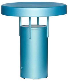 Niebieska lampa stołowa LED ze ściemniaczem (wysokość 20 cm) BringMe – Hübsch