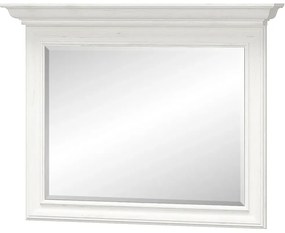 Białe klasyczne lustro w ramie W9-S67