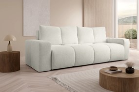 Sofa tapicerowana SOHO nowoczesna minimalistyczna skandynawska z funkcją spania z pojemnikiem