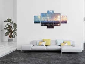 Obraz - Abstrakcja (125x70 cm)