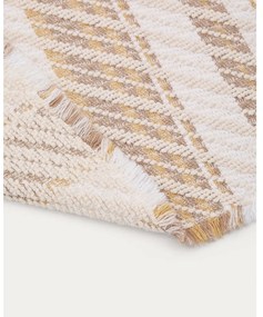 Brązowo-beżowy dywanik łazienkowy 50x70 cm Milda – Kave Home
