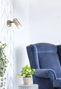 Kinkiet ścienny do wnętrza w stylu loft mosiądz - Z011-Kesprit