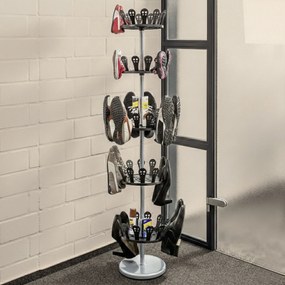 Stojak na buty, obrotowy, 30 par