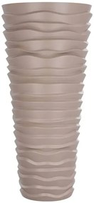 Duża beżowa donica ogrodowa G4-C41