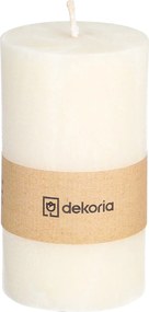 Świeca zapachowa palmowa walec White