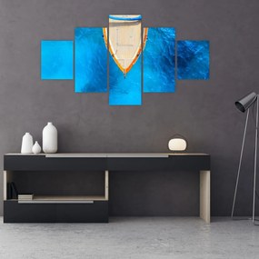 Obraz - Letnia łódź (125x70 cm)