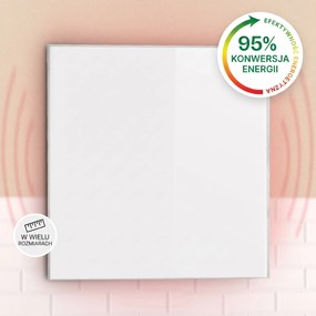 Klarstein Wonderwall 360W 60x60cm Panel na podczerwień Biały
