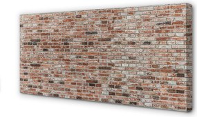 Zdjęcie na płótnie Autentyczna Ściana Ceglana
