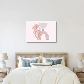 Obraz na szkle - Fioletowy minimalizm N⁰1 (70x50 cm)