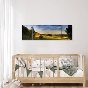 Obraz - Górska łąka (170x50 cm)