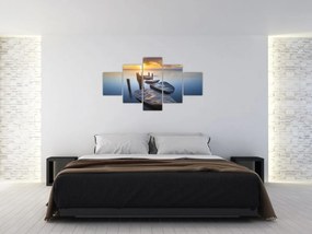 Obraz - Kamienne molo (125x70 cm)
