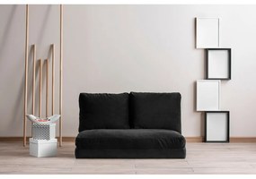 Sofa rozkładana Taida czarna