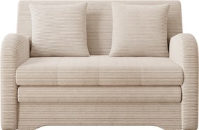 Beżowa 2-osobowa sofa ARIO JARELL, rozkładana