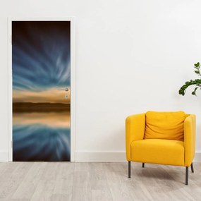Fototapeta na drzwi - Latarnia morska na morzu (95x205cm)