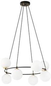 Nowoczesna lampa wisząca z mlecznymi kloszami - D110 D0-D86