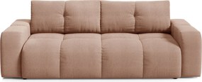 Masseno Sofa DUCA z funkcją spania i pojemnikiem na pościel - Pomarańczowy - CURIO 60