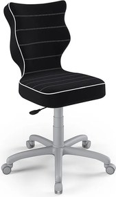 Krzesło biurkowe dla nastolatka Petit Grey rozmiar 5 (146-176,5 cm)