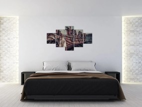 Obraz - Wojownik wikingów (125x70 cm)
