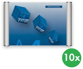 Wizytówki na drzwi na klipsie, dla formatu 50 x 148 mm, 10 szt.