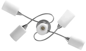 Ceramiczna lampa sufitowa z długimi kloszami - EX216 Lettar