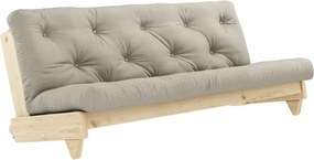 Sofa rozkładana z lnianym pokryciem Karup Design Fresh Natural/Linen