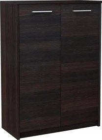 Komoda z półkami na dokumenty do biura wenge K5-W02