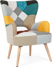 Patchworkowy fotel - GALATEA QUEEN