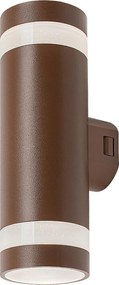 Rabalux 77212 - zewnętrzny kinkiet LED URFA LINE LED/16W/230V IP65 brązowy