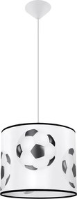 Lampa wisząca dla chłopca z motywem piłki A594 D7-S95