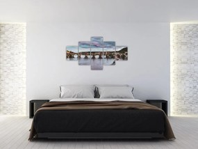 Obraz rzeki Wełtawy (125x70 cm)