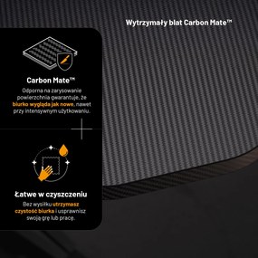 Biurko gamingowe 140 cm Diablo X-Mate 1400