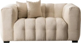 Sofa MODERNO 2S Dwuosobowa Kremowa Nowoczesna