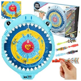 Woopie magnetyczna gra w rzutki dart tarcza wesoły rekinek
