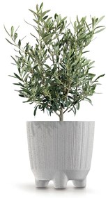 Doniczka Ryfo N ECO Wood 19,5 cm kawa ECO PROSPERPLAST