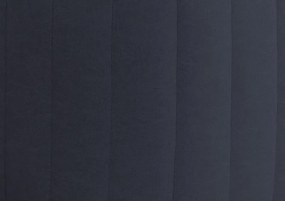 Pufa LAREN w kolorze granatowym w tkaninie CASTEL 79