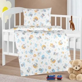 Bellatex Bawełniana pościel dziecięca do łóżeczkaAgáta Koala, księżyc, 90 x 135 cm, 45 x 60 cm