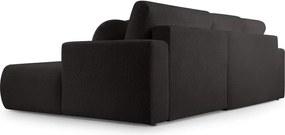 Narożnik VELO wolnostojący układ L strona Lewa z funkcją spania w tkaninie Coral 60