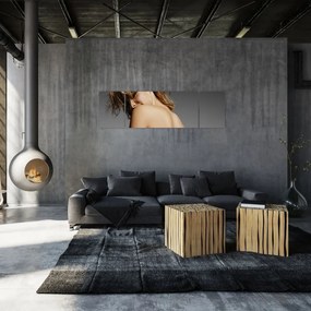 Obraz kąpiącej się kobiety (170x50 cm)