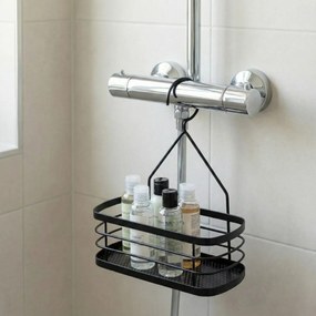 Koszyk na kosmetyki pod prysznic COZY CORE, 22,5 x 12 x 26 cm