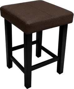 Taboret Klasyk 45cm Stołek Loft Eko-skóra D19