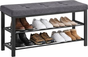 Industrialna szafka na buty z tapicerowanym siedziskeim R4-B30