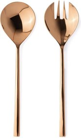 Sztućce do sałatek 2 szt. ze stali nierdzewnej Hestia – Bizzotto