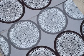 Mata plażowa MANDU szara
