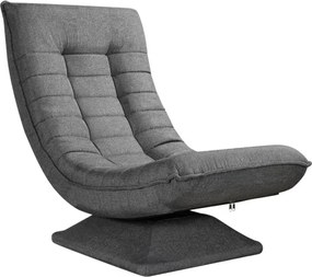 Leżanka ABERDEEN, 87x60x105cm, szara Casaria