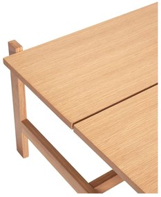Stolik z blatem w dekorze dębu 80x80 cm Dash – Hübsch